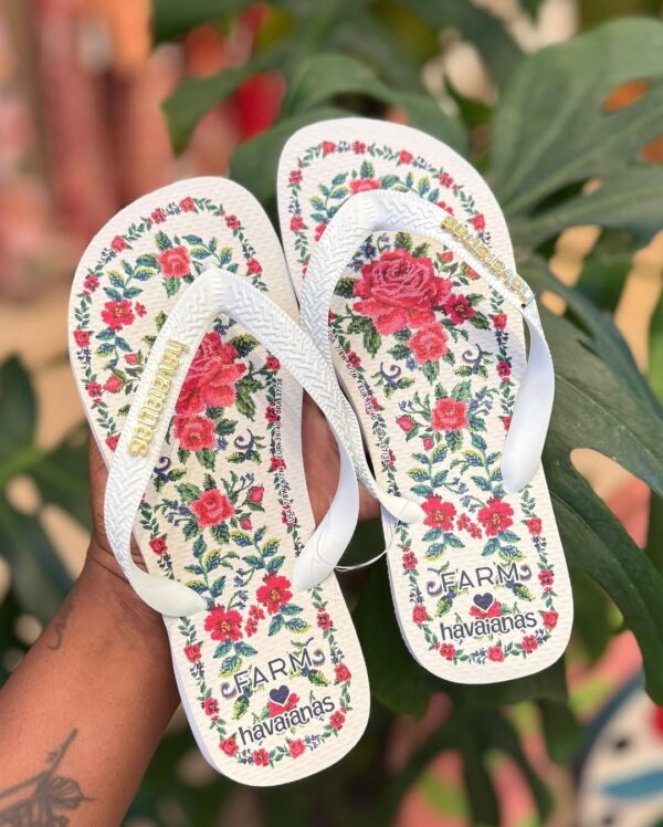 Havaianas x Farm - Flores